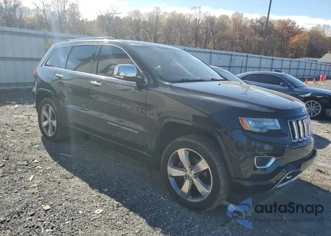 2014 Jeep Grand Cherokee Overland из США, поврежденный, VIN 1C4RJFCG3EC272614